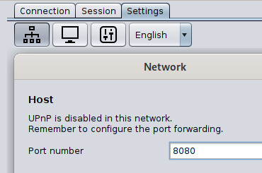 Dayon! Assistant : Network Settings sans UPnp